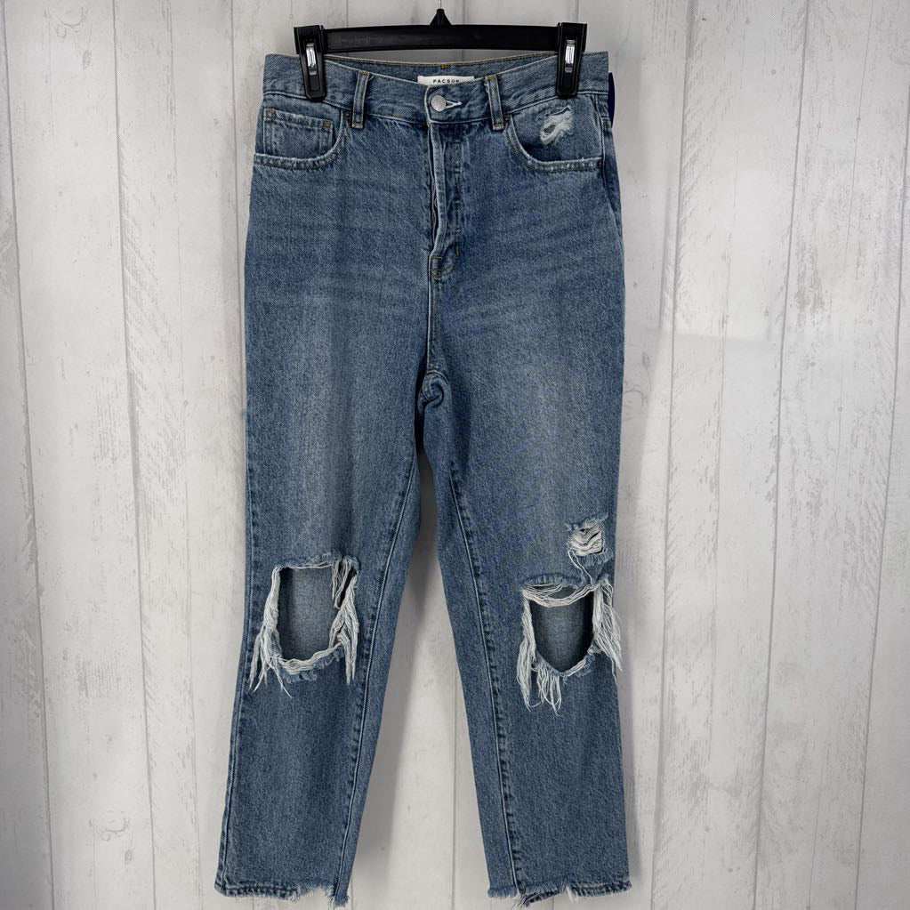 27 distressed jeans