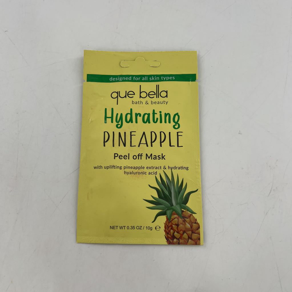 hydrating pineapple peel off mask