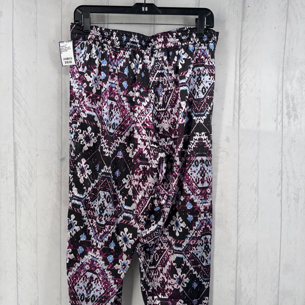 Sp printed pull-on pant