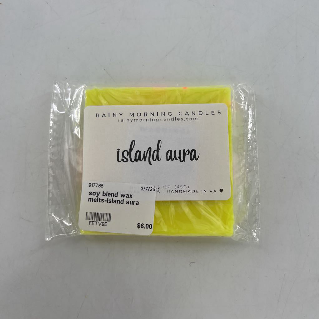 soy blend wax melts-island aura