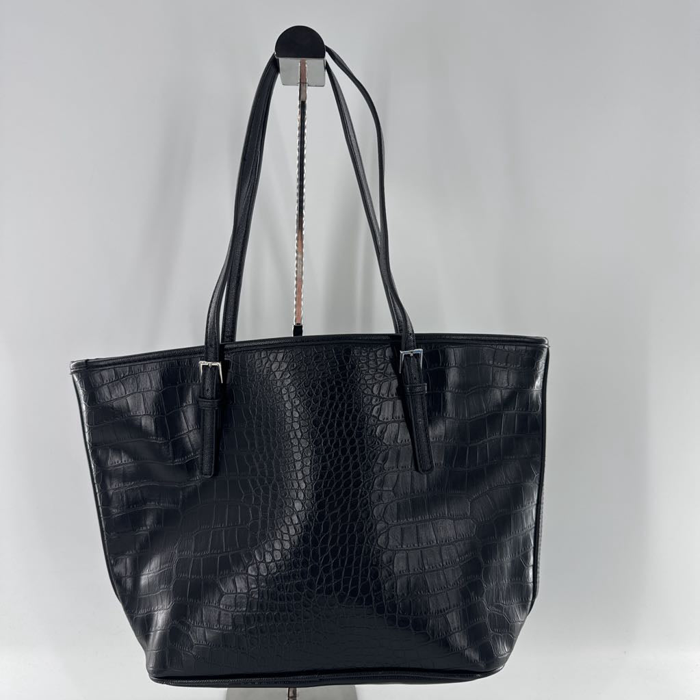mixed media shoulder bag