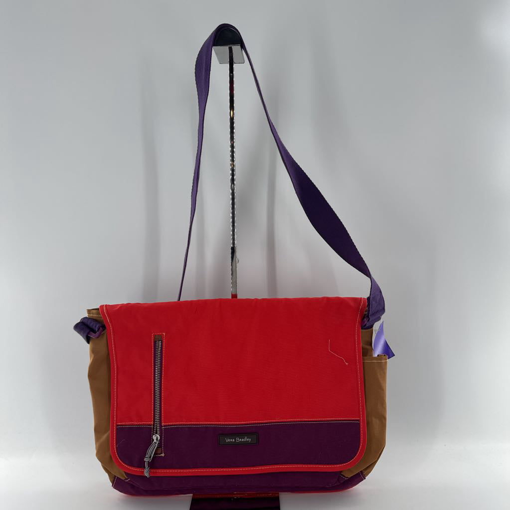 multi color laptop messenger bag