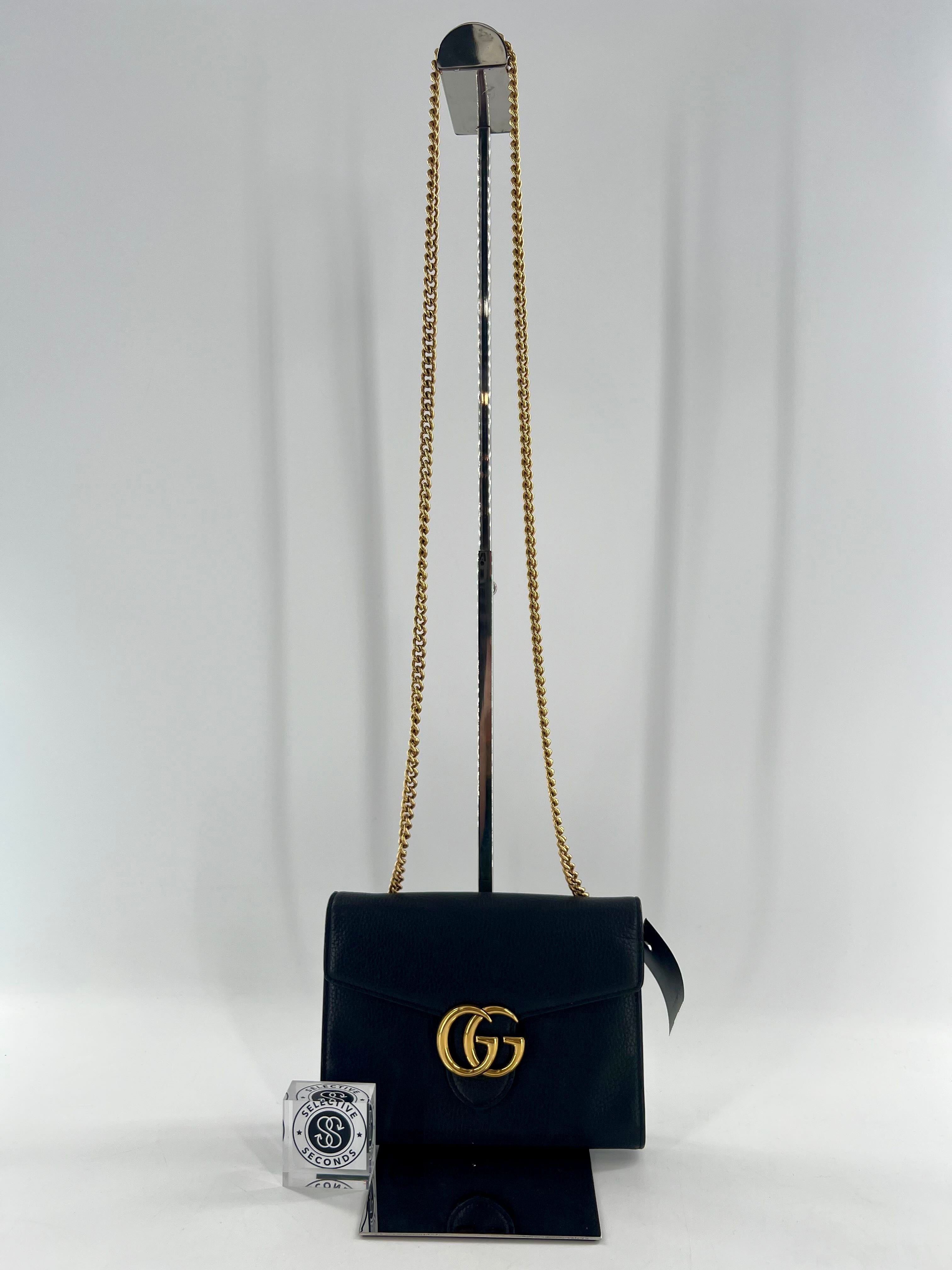 gold tone chain wallet/clutch