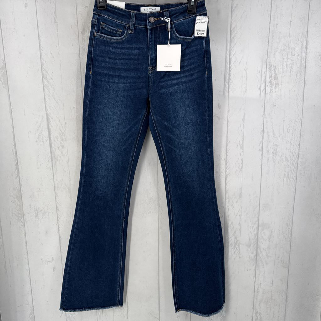 3 hi-rise bootcut jean
