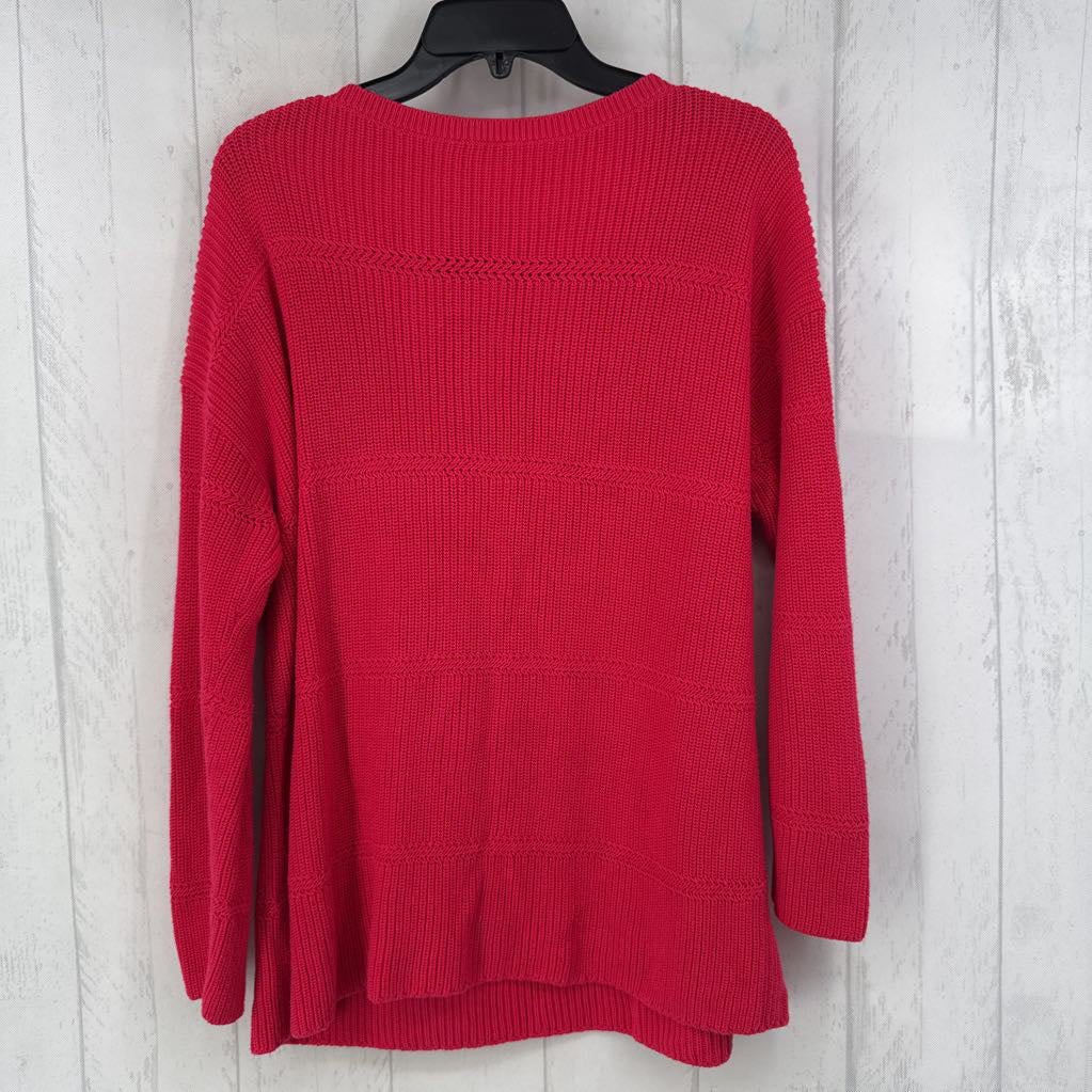 XL rib knit sweater