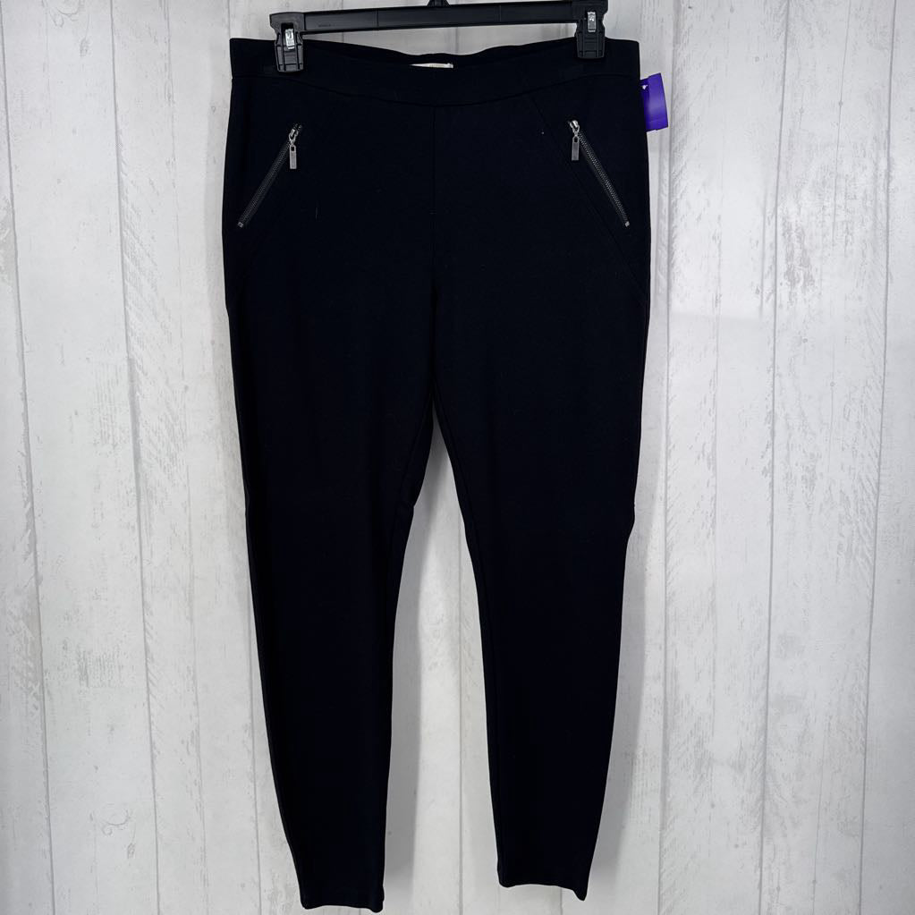 XL zipper pockets pull-on pant