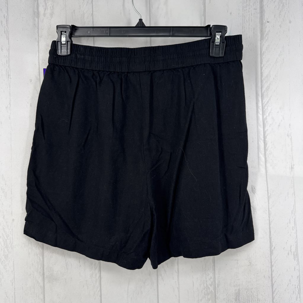 L linen blend shorts
