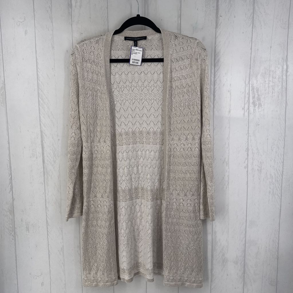 XS crochet open front cardi