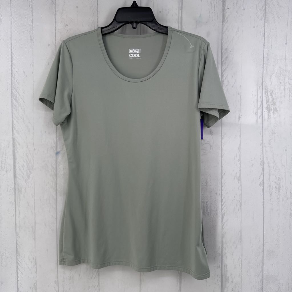 L scoop neck s/s tee