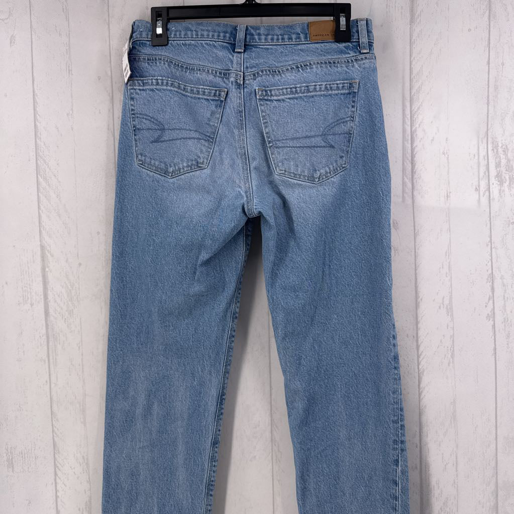 0 hi-rise straight leg jean
