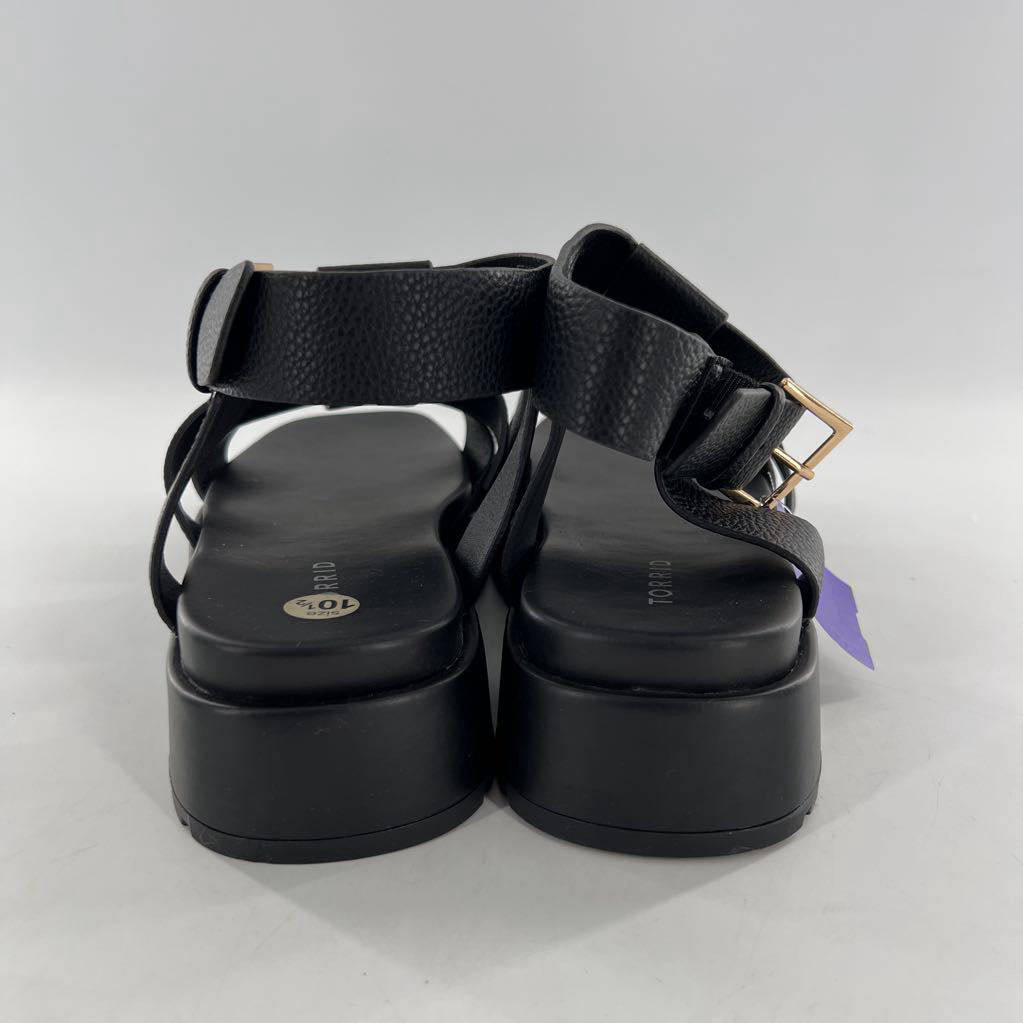 10.5ww flatform gladiator sandals