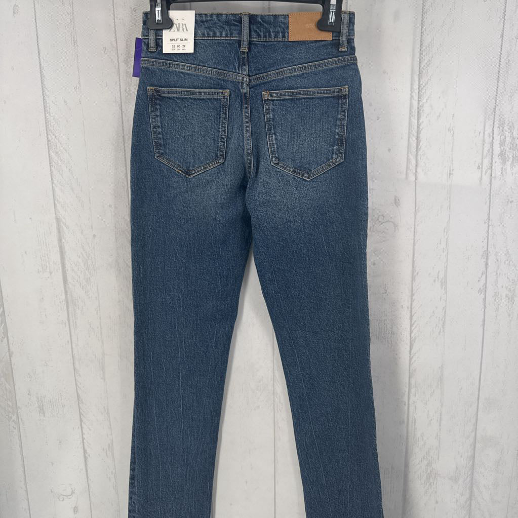 0 hi-rise slim fit jean