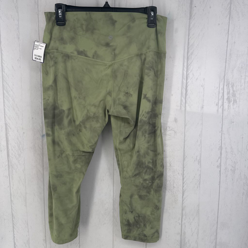 12 tie-dye crop leggings