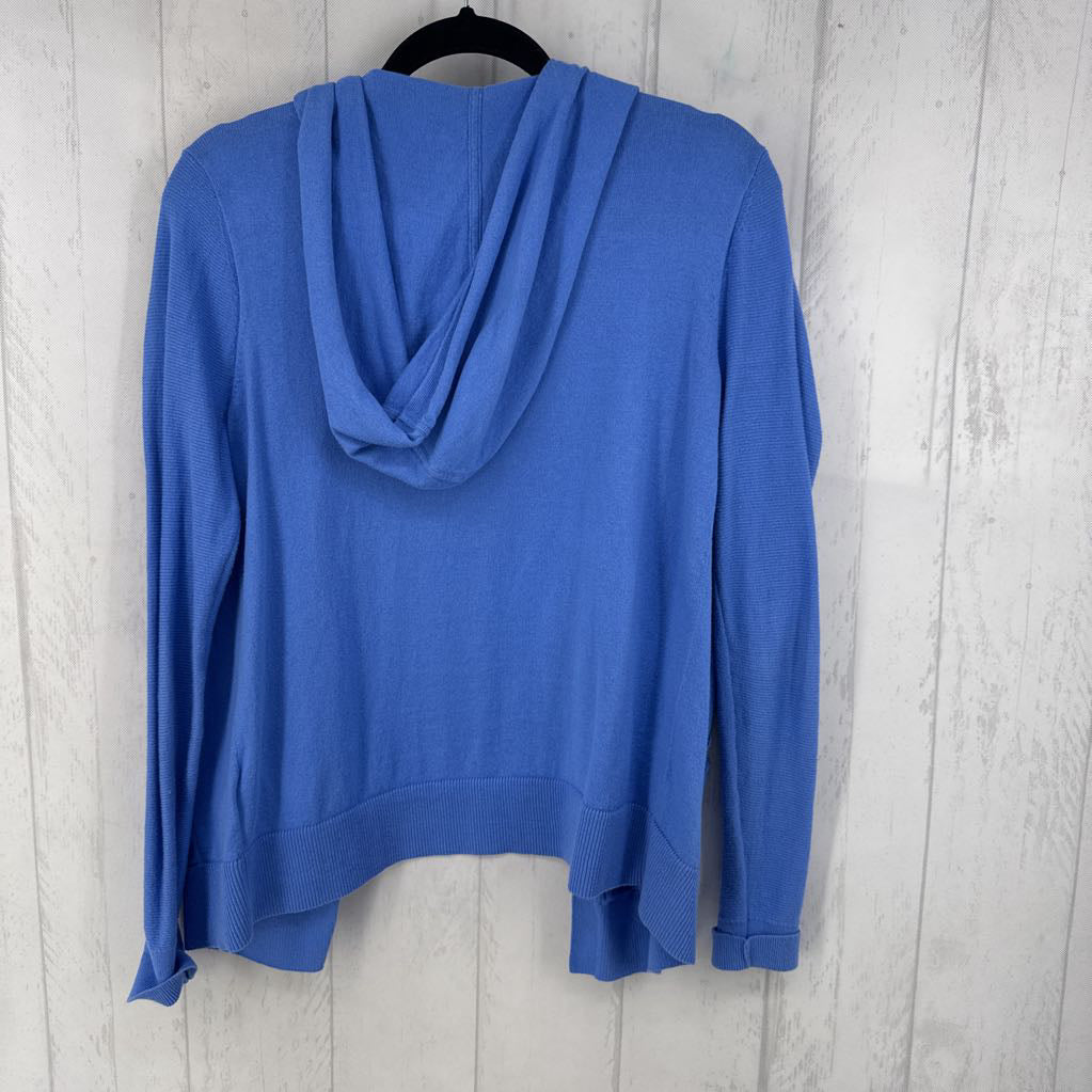 S hooded knit cardi