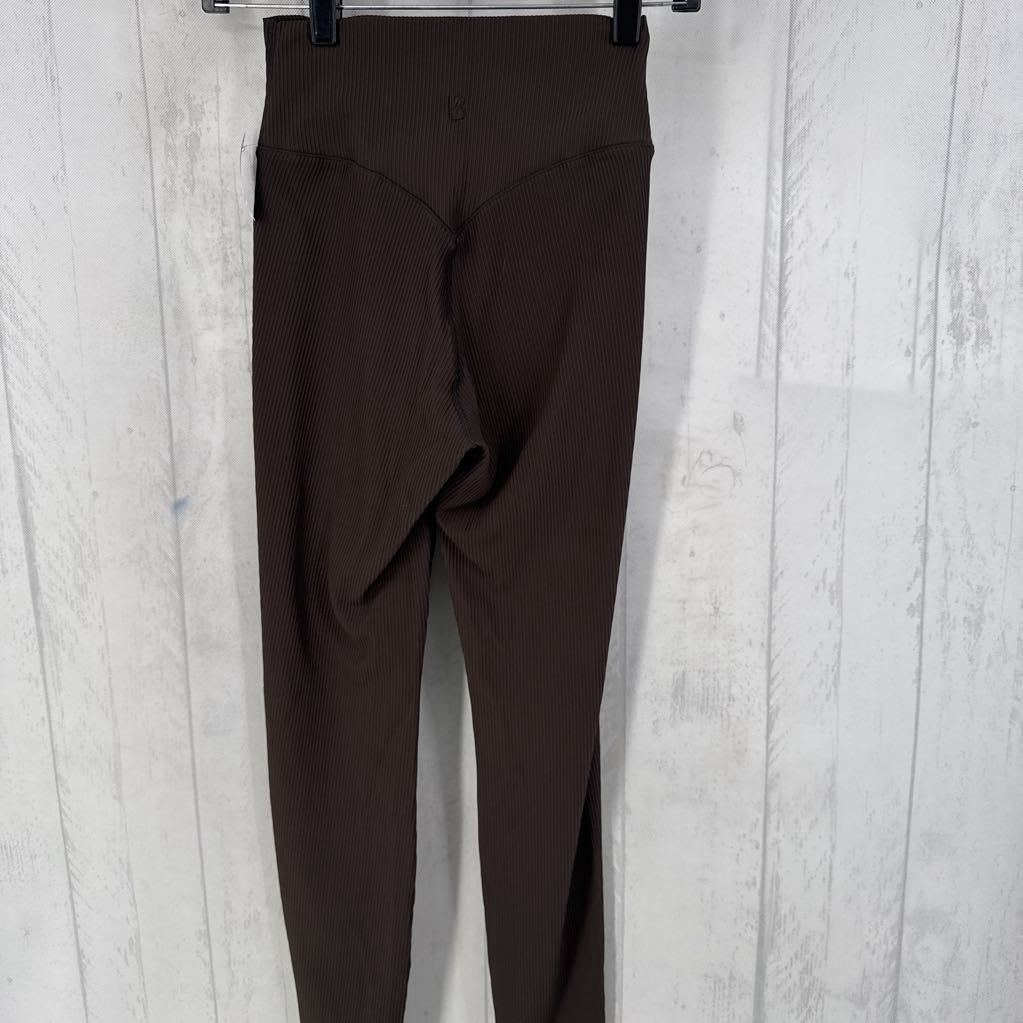 M ribbed hi-rise leggings