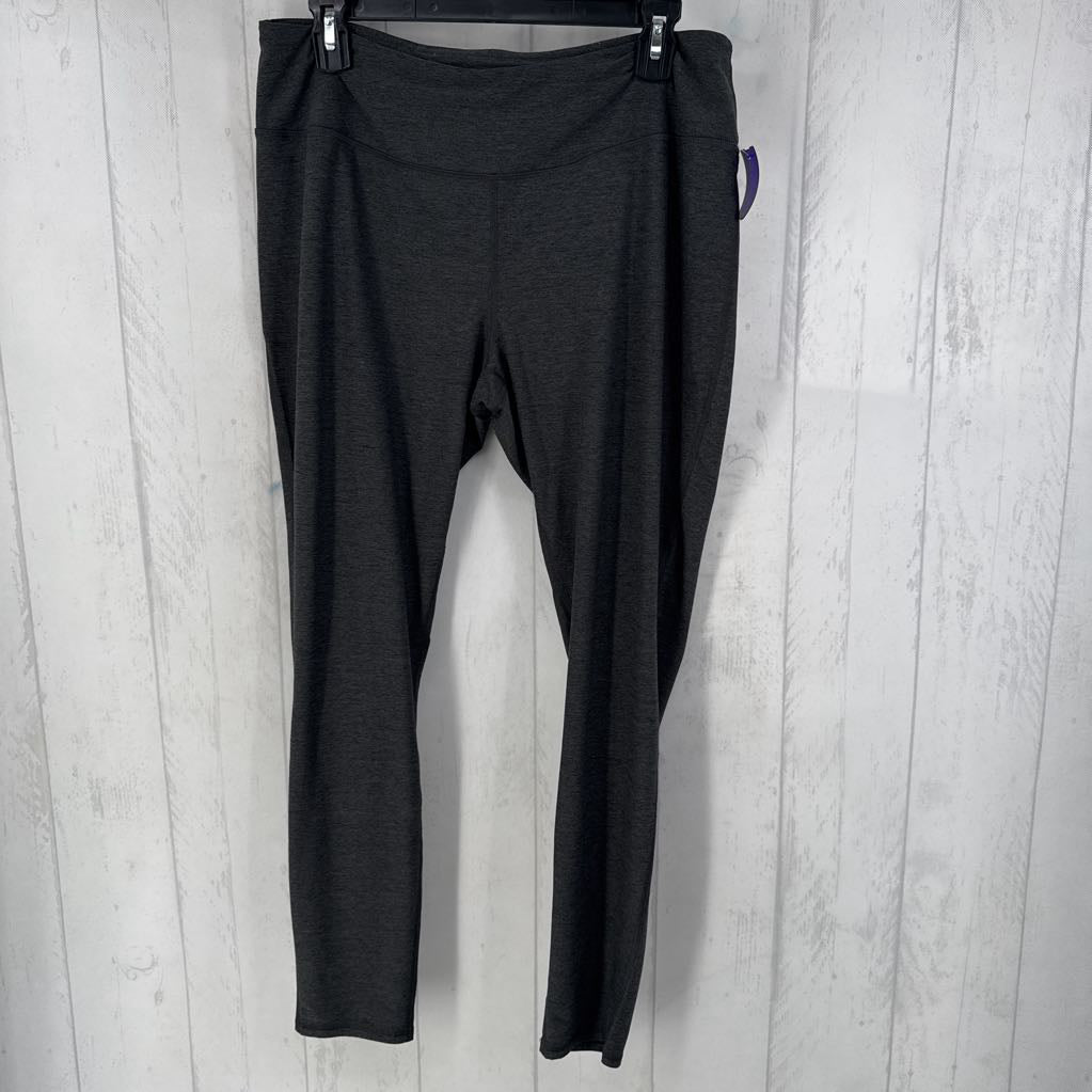 XL marled pull-on pants