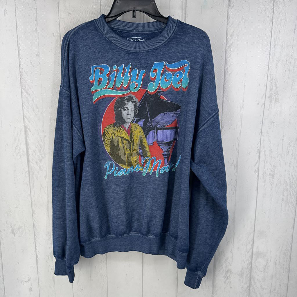 L billy joel crewneck sweatshirt