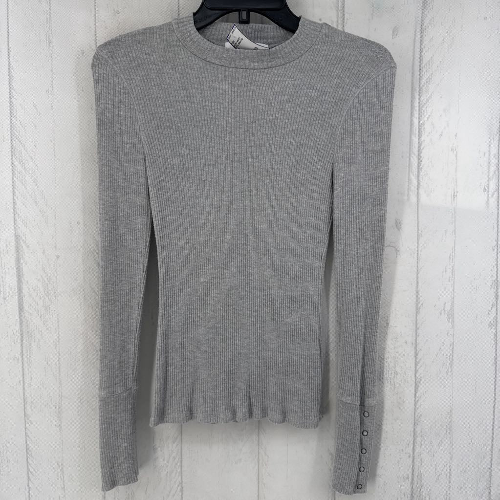 XS l/s ribbed top
