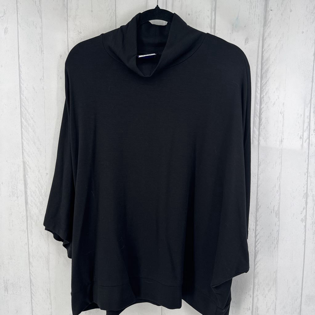 L mock neck dolman slv top