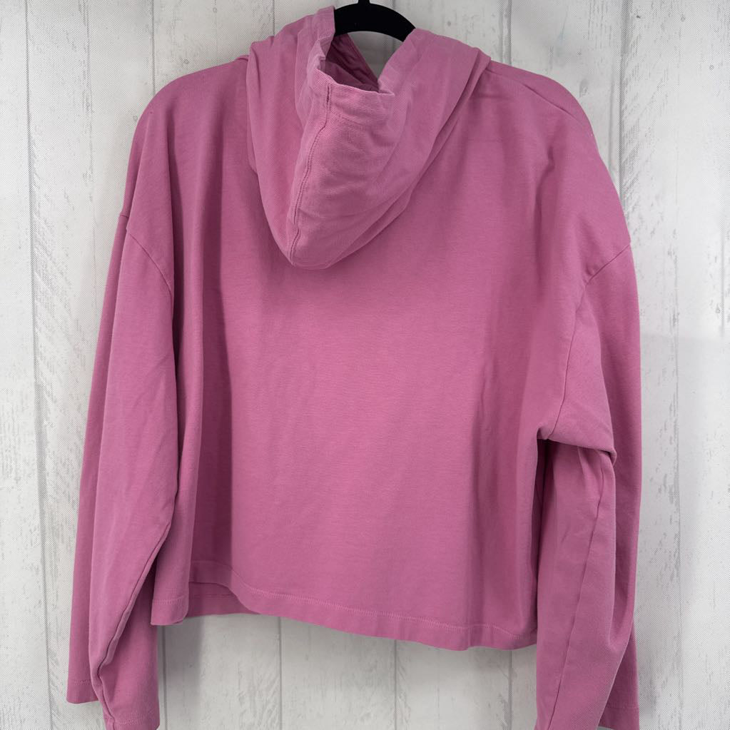 XXL crop pullover hoodie