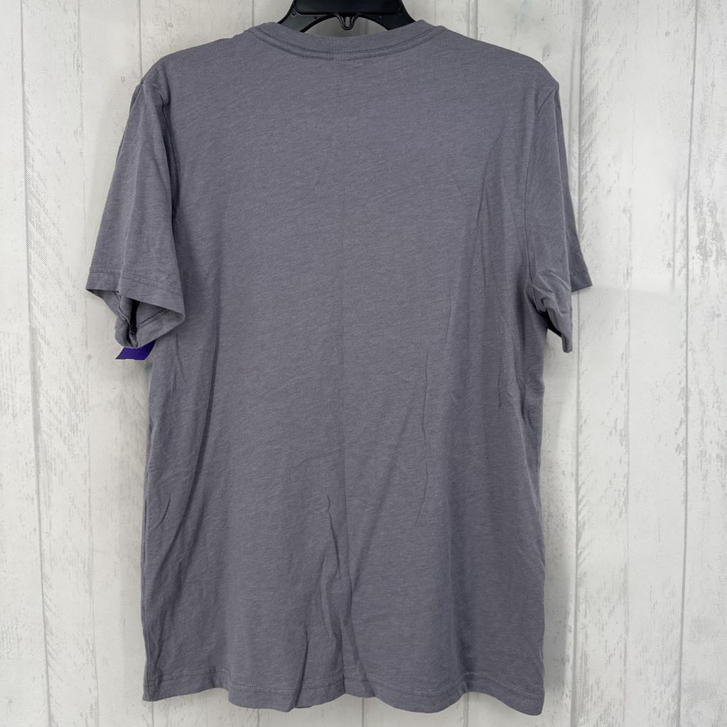 L s/s watercolor rose graphic top