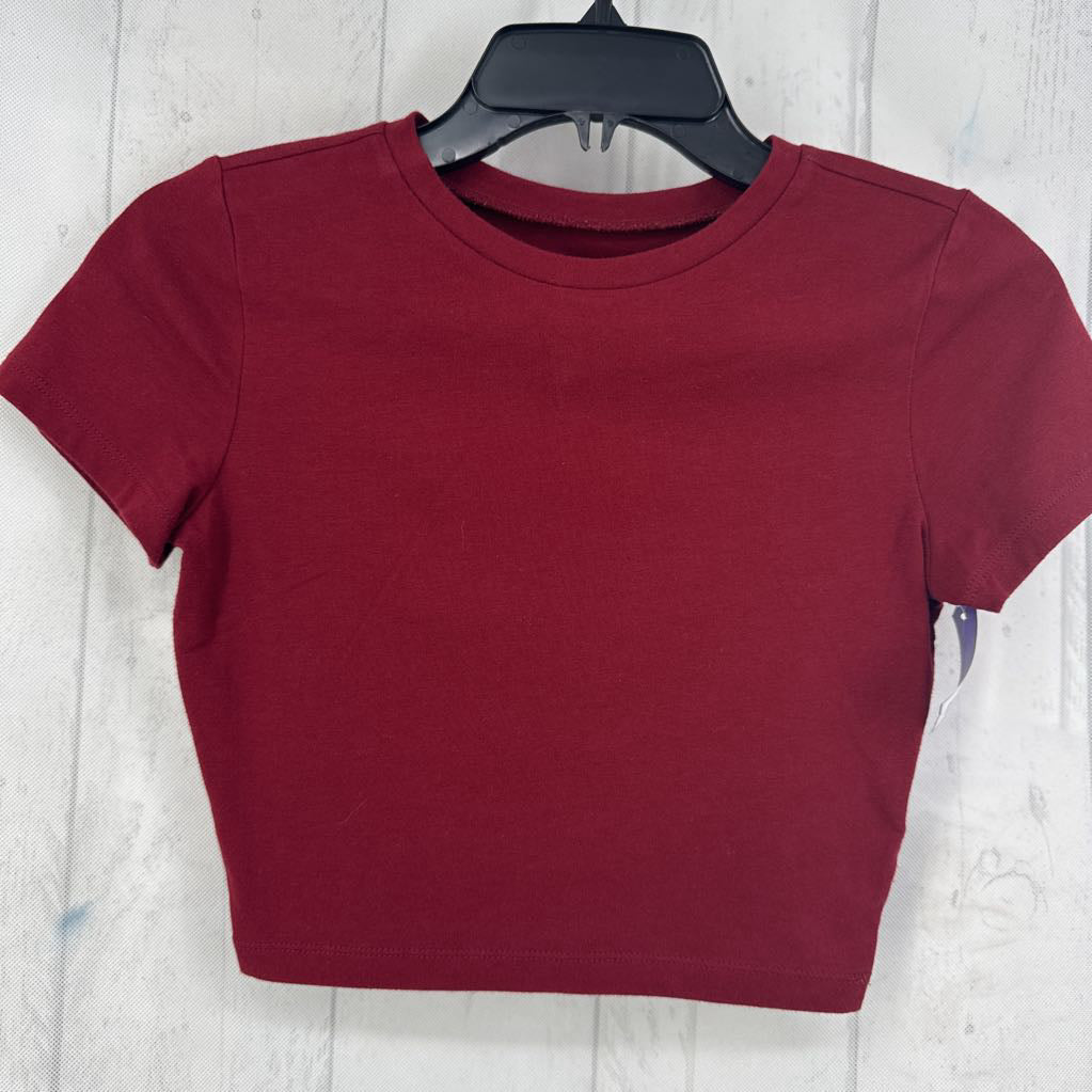 XS crop s/s tee