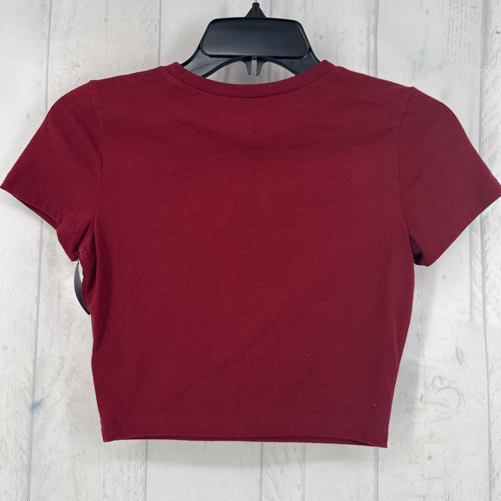 XS crop s/s tee
