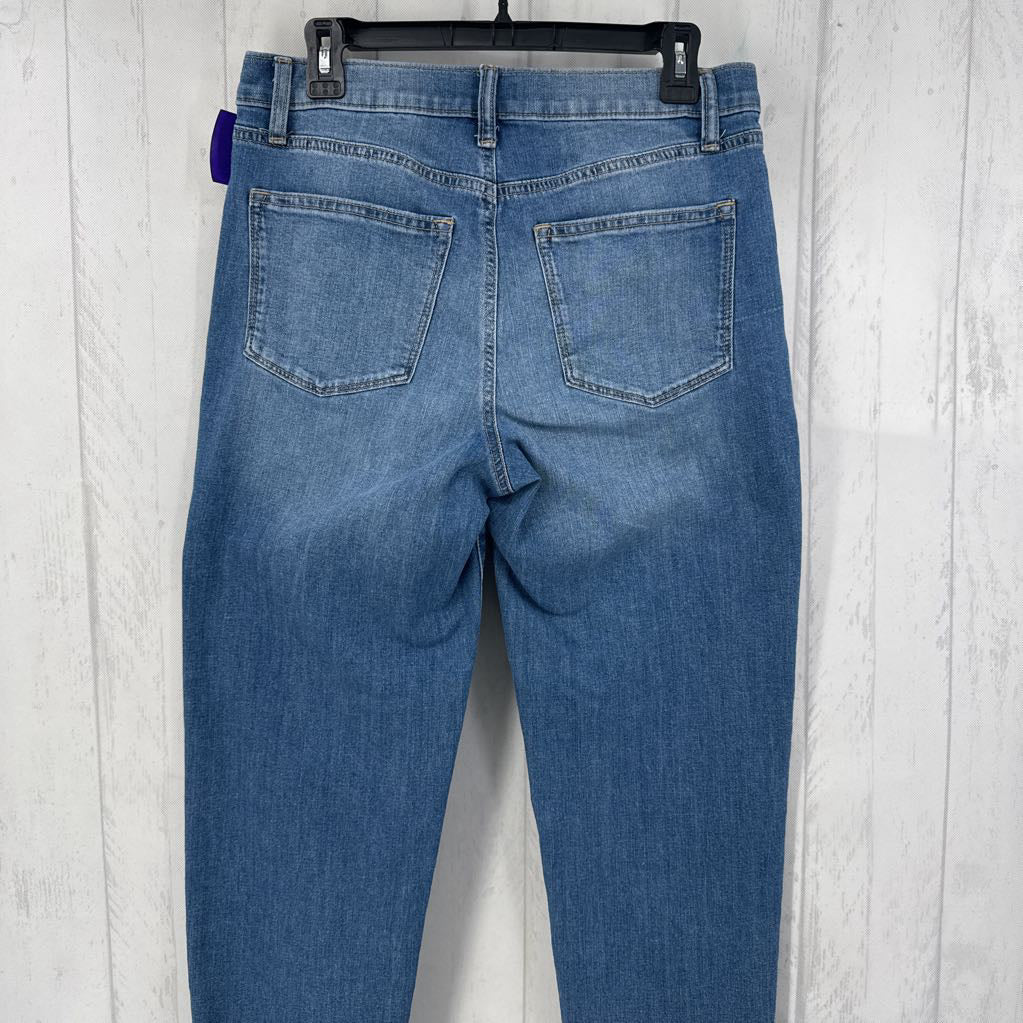 8 straight leg jeans