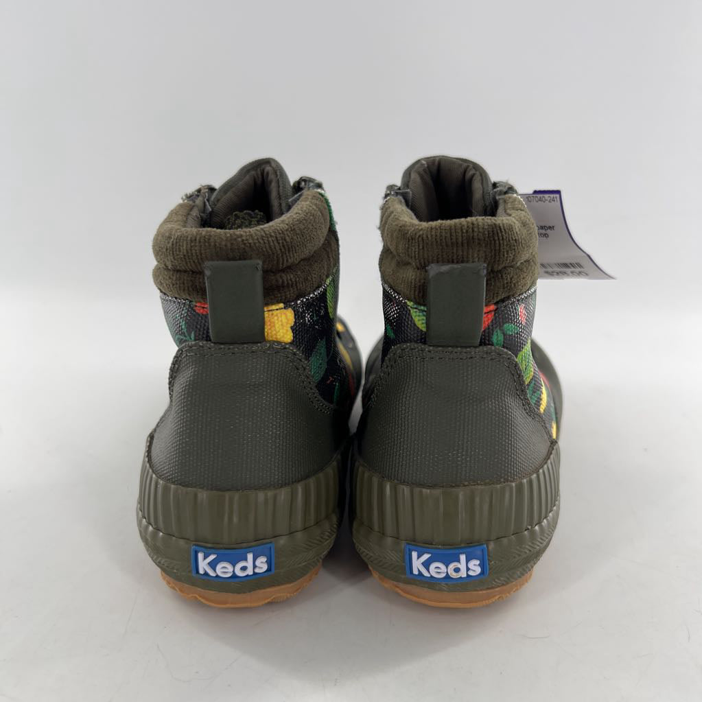 7.5 floral hi-top sneaker