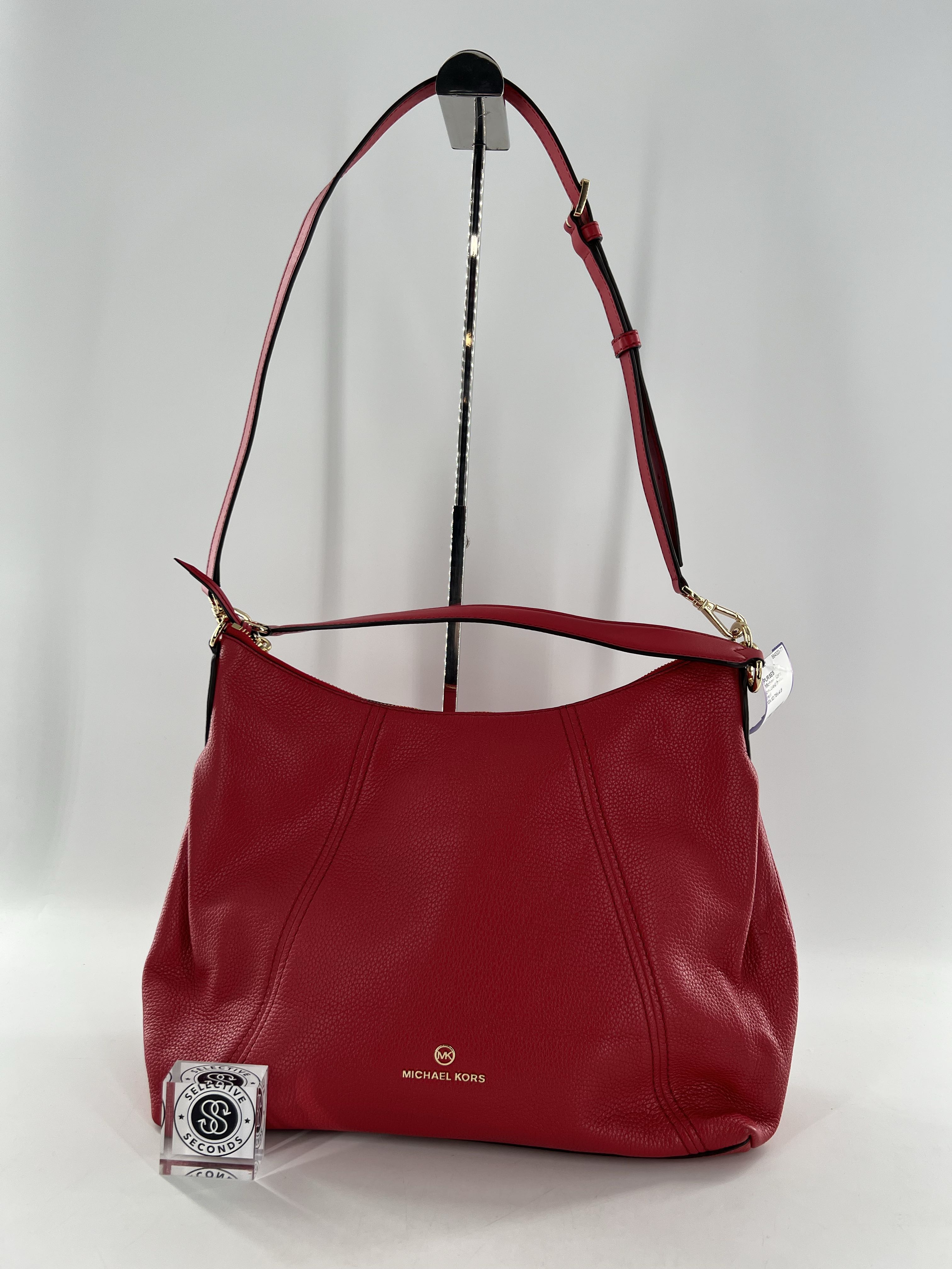 pebbled hobo shoulder bag