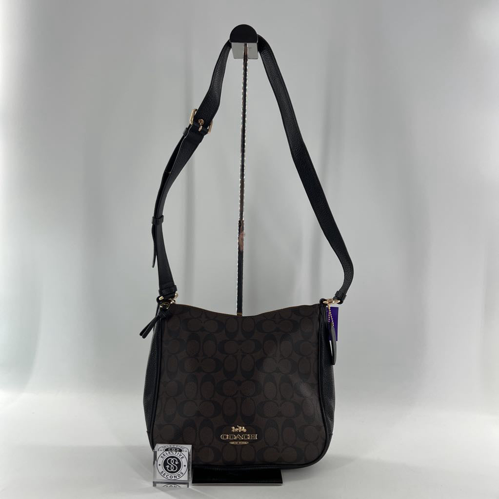 colorblock signature crossbody