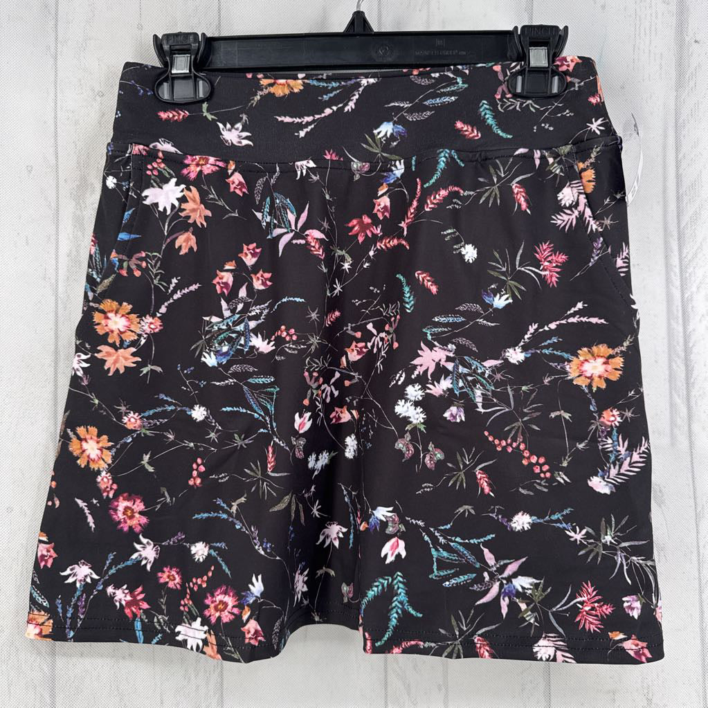 S flower print skirt