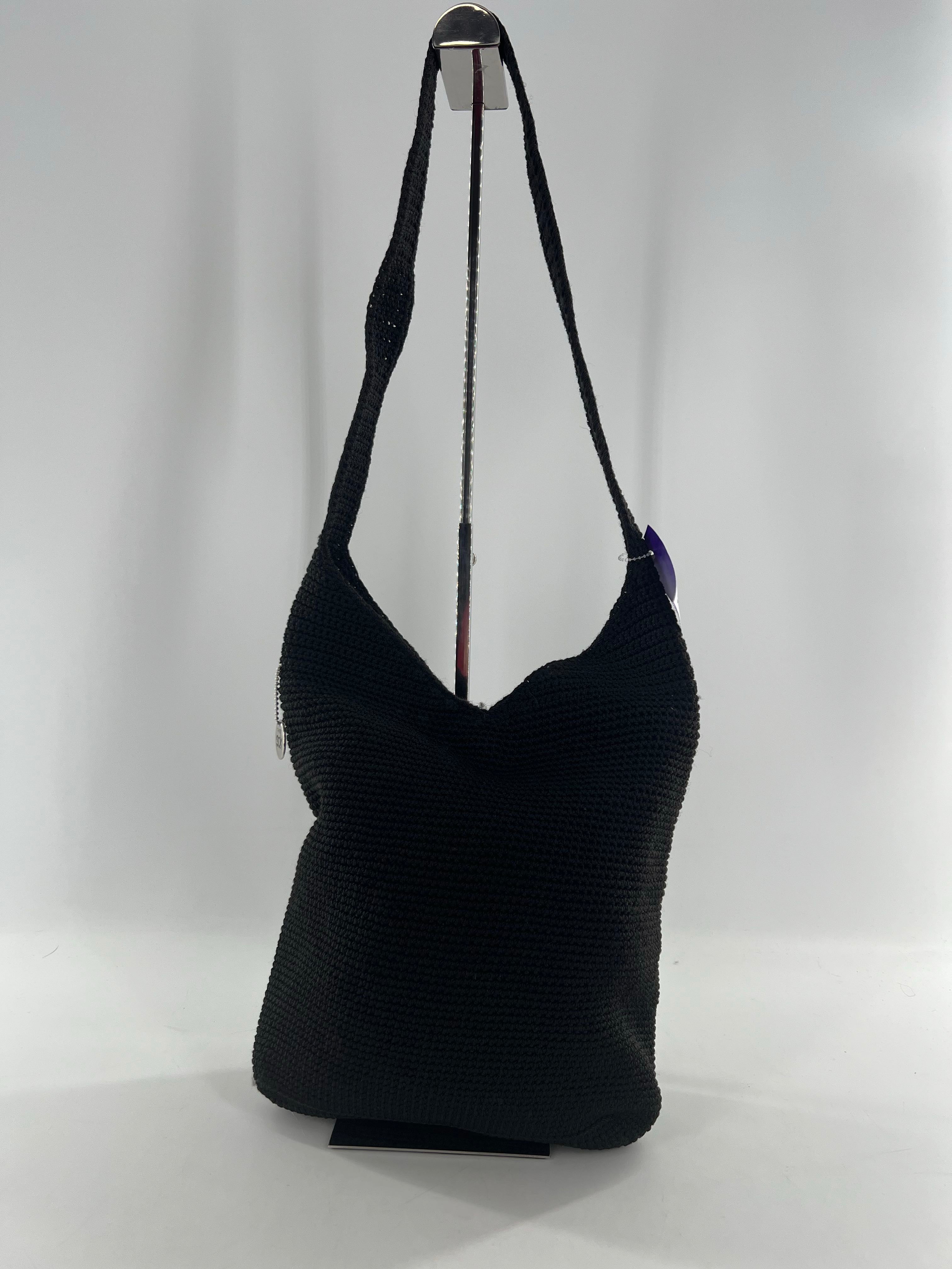 crochet hobo style shoulder bag