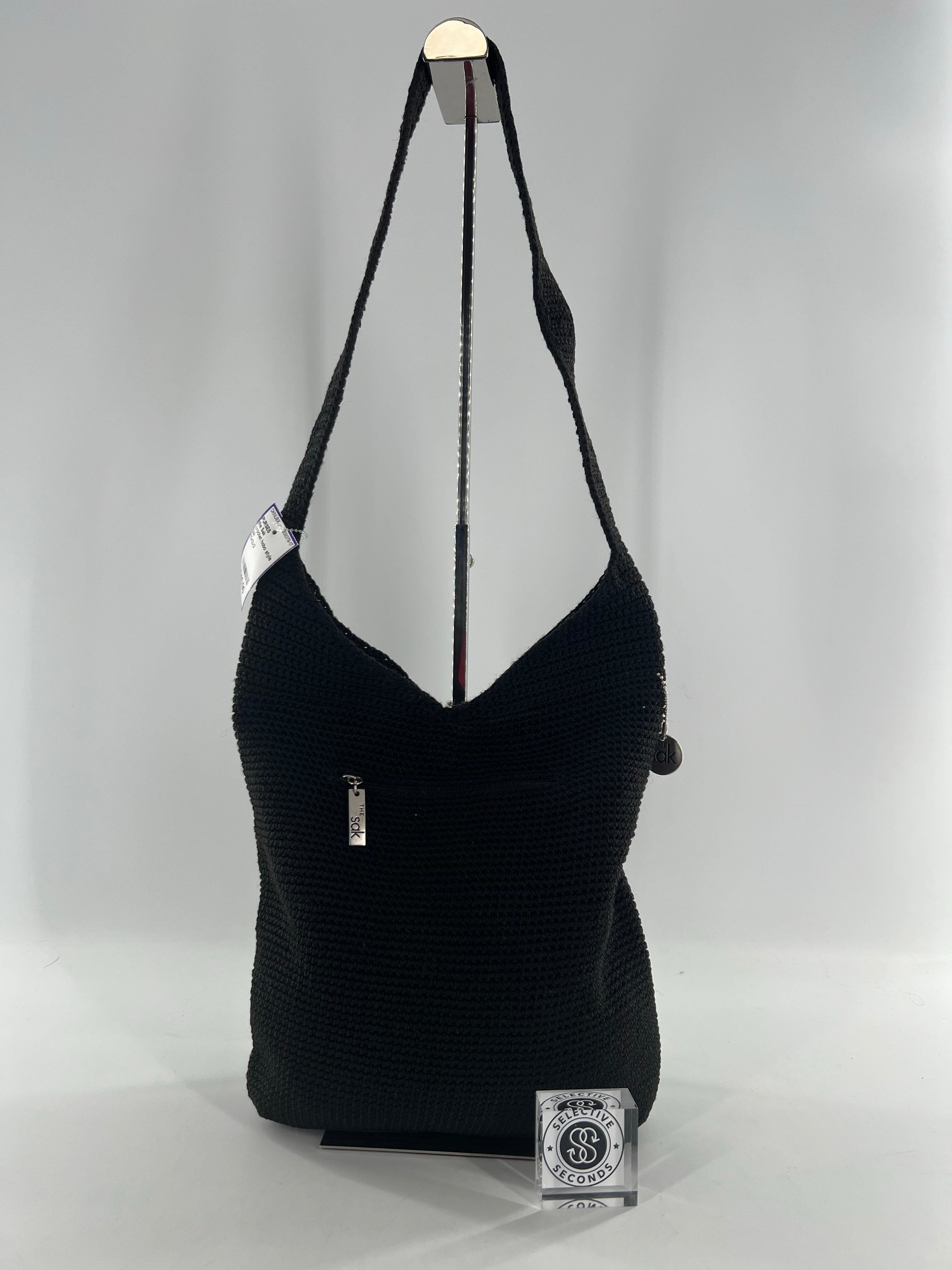 crochet hobo style shoulder bag