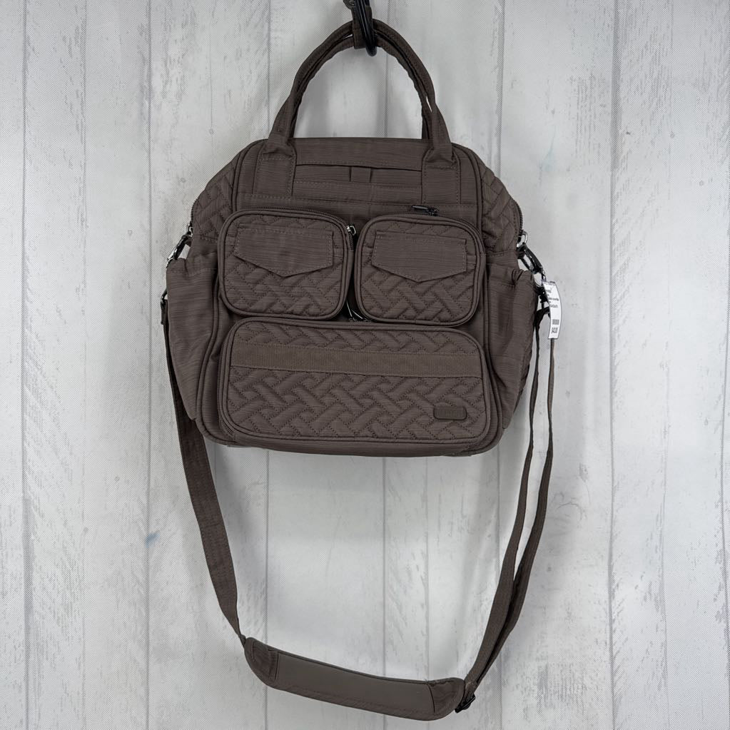 quilted convertible tote bag