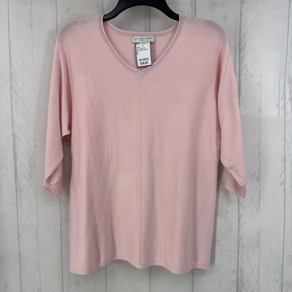 Sp v-neck dolman slv top