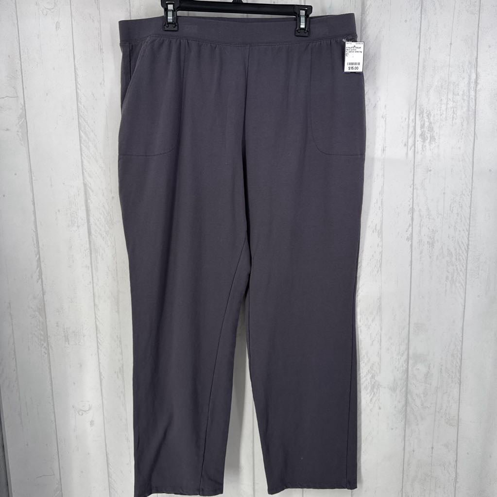 XL pull-on wide leg pant