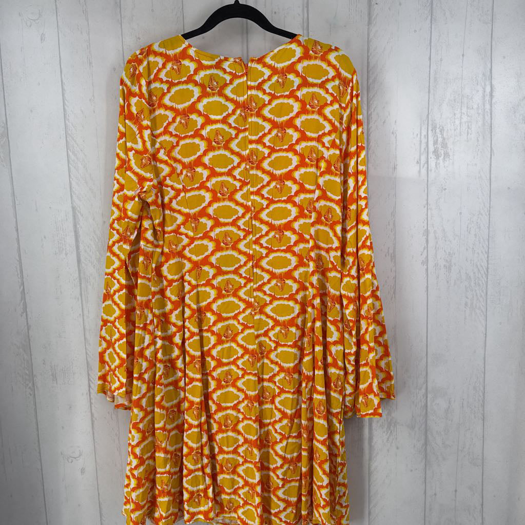R45 18 star wars print l/s dress