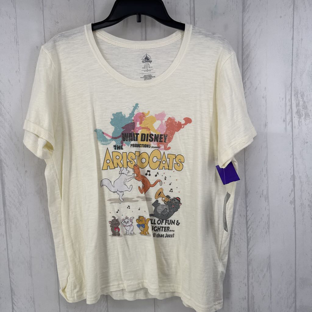 R27 XL graphic s/s tee-aristocats
