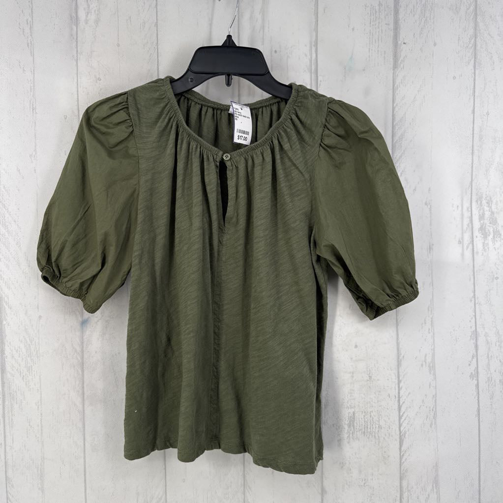 XS notch neck s/s top