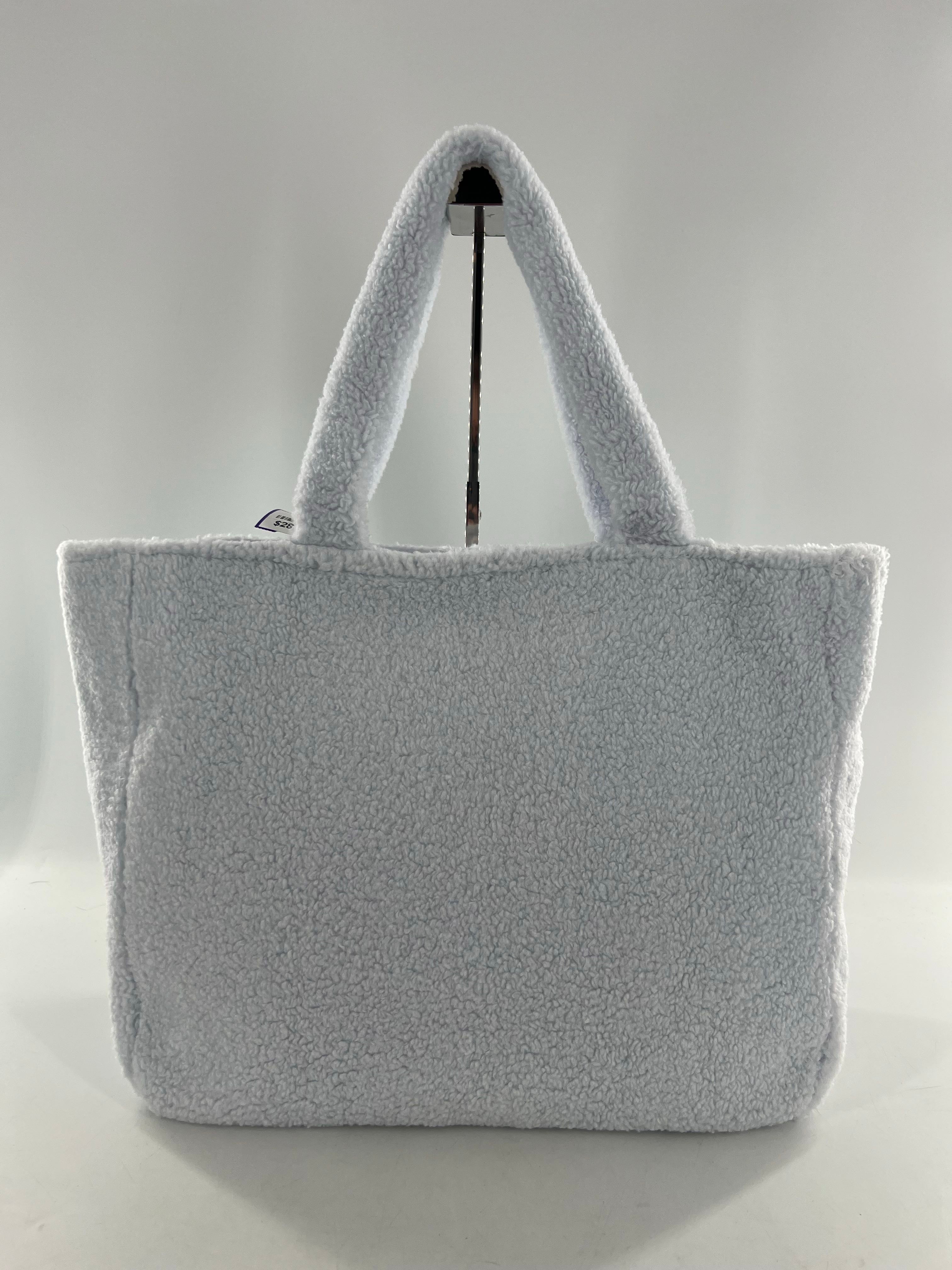R60 plush teddy tote