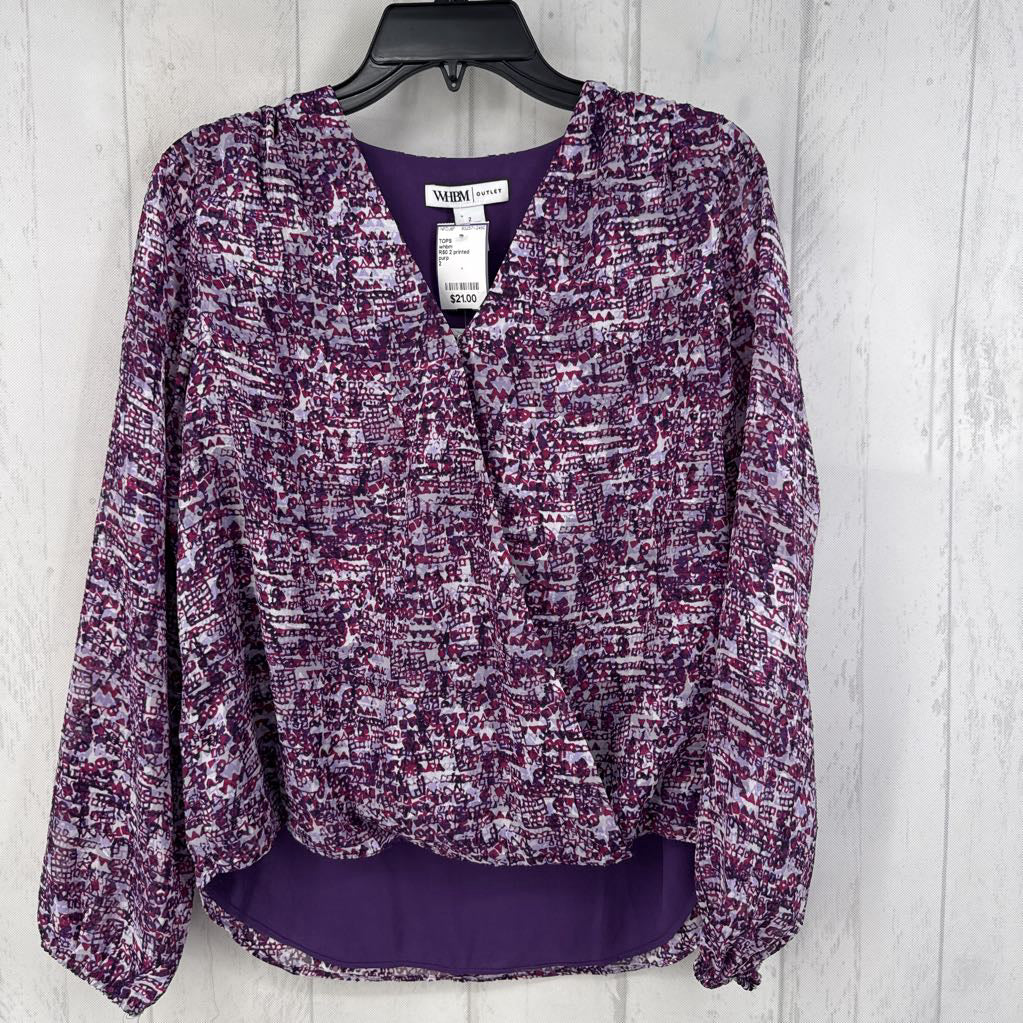 R50 2 printed crossover l/s top