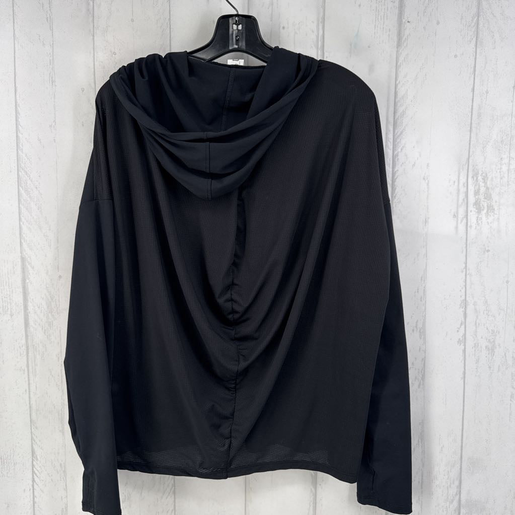 S hooded l/s pullover