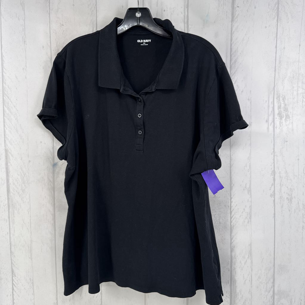 XXL quarter button down s/s polo