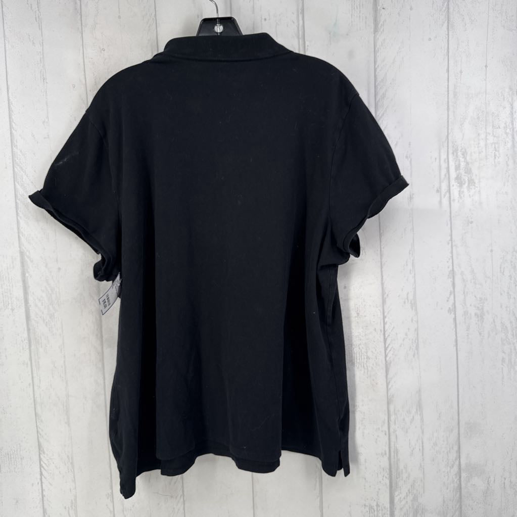 XXL quarter button down s/s polo