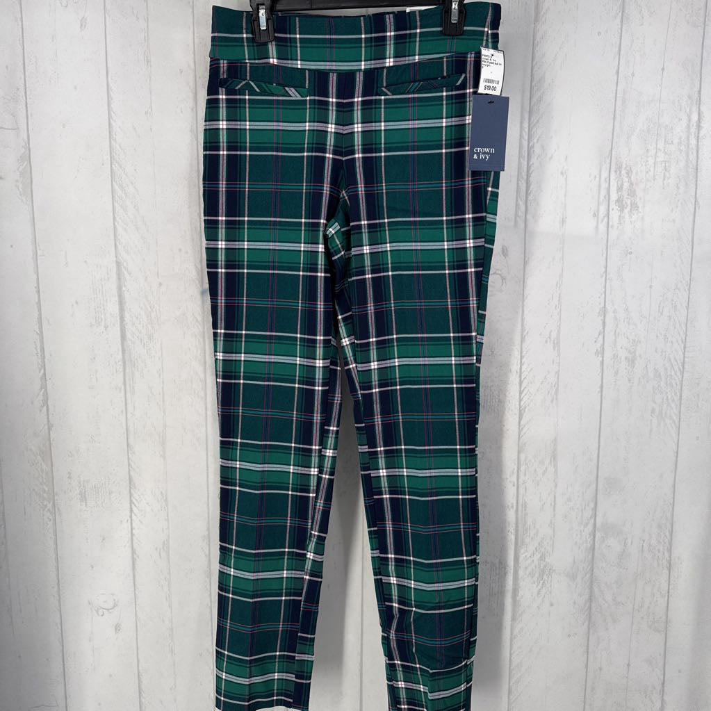 R64 8 plaid pull on pant