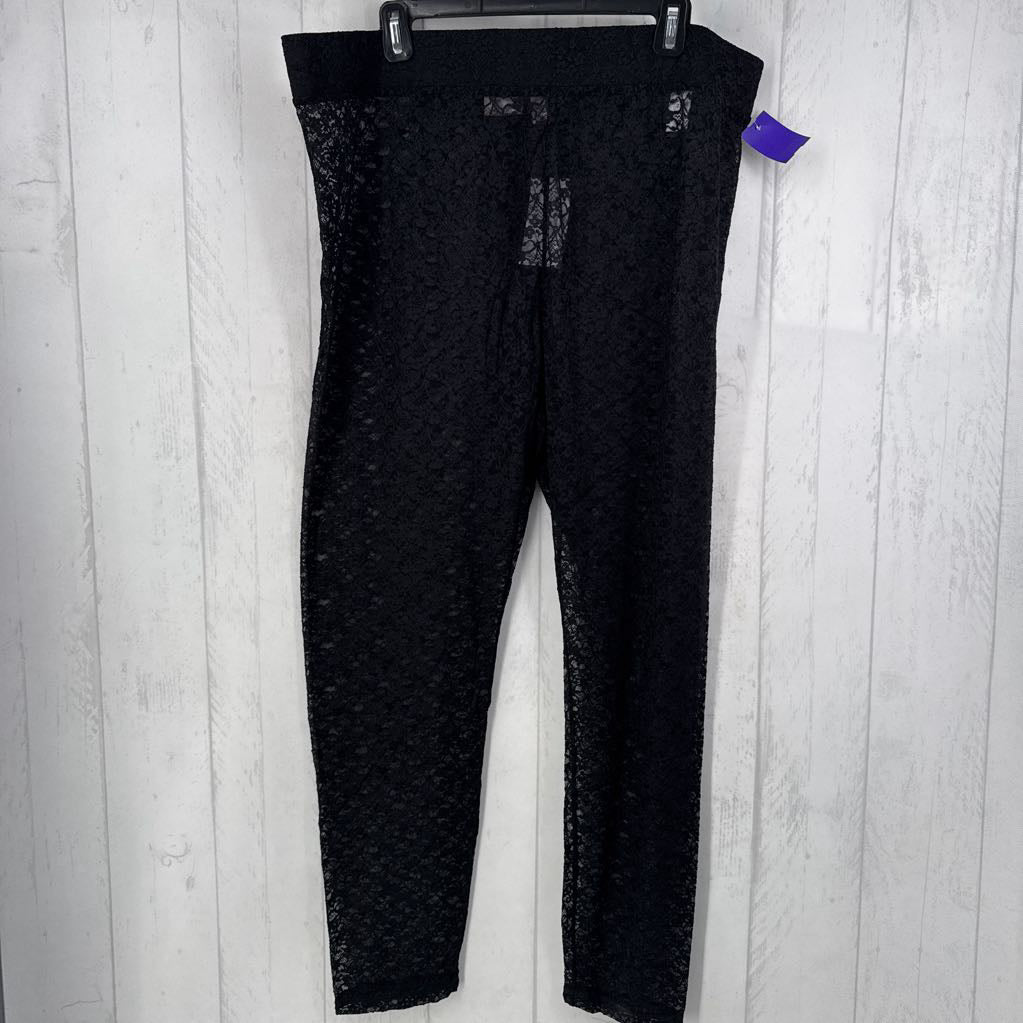 2X pull-on lace pants