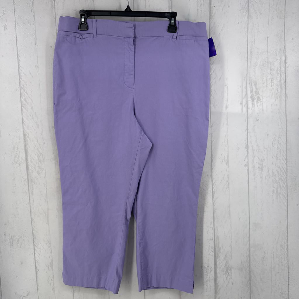 18 wide leg crop pants