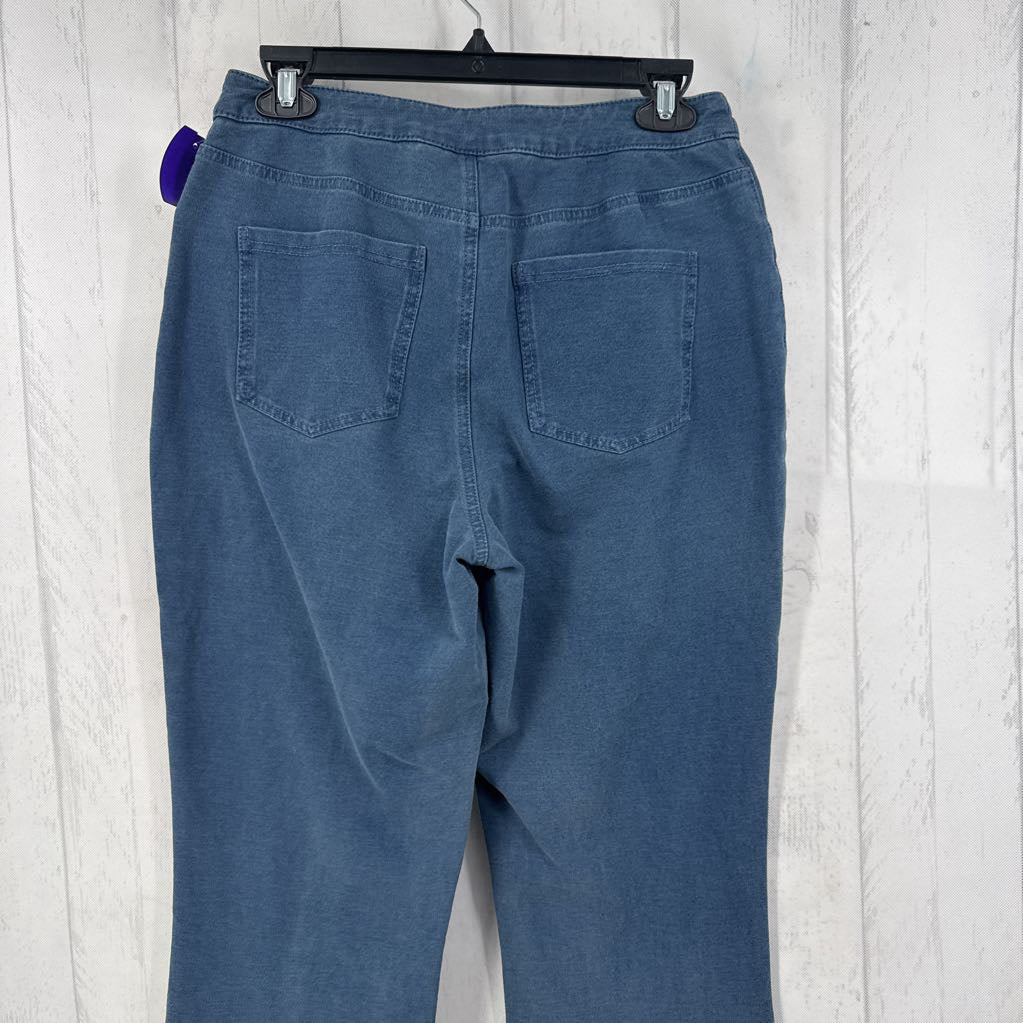 8 stretch knit bootcut denim