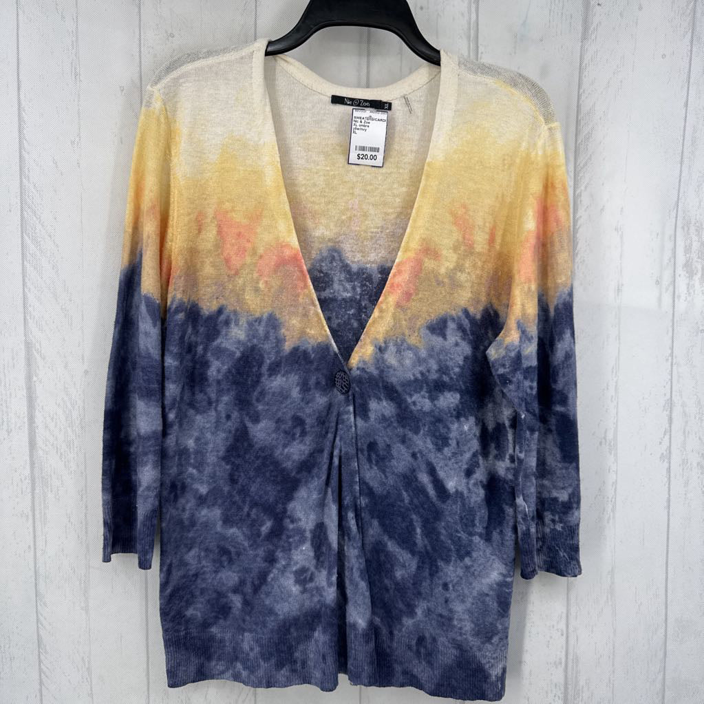 XL ombre lightweight cardi